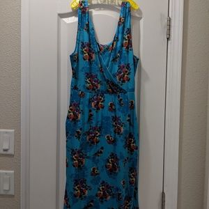 Garnet Hill V Neck Sundress